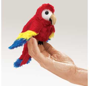 Folkmanis Folkmanis Scarlet Macaw Finger Puppet