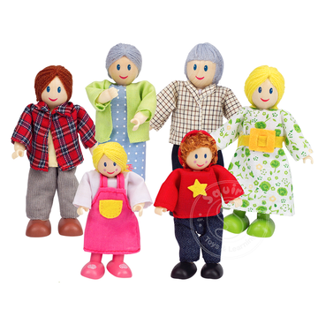 Hape Hape Happy Family - Caucasian