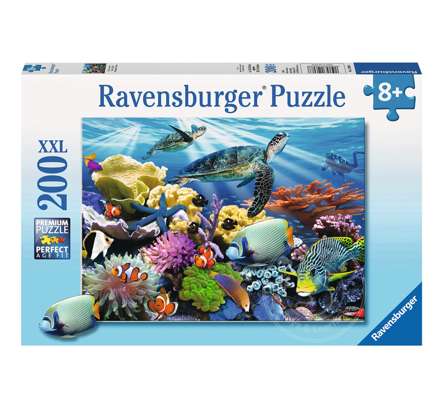 Ravensburger Ocean Turtles Puzzle 200pcs XXL