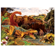 Cobble Hill Puzzles Cobble Hill Dino Story Tray Puzzle 35pcs