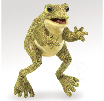 Folkmanis Folkmanis Funny Frog Puppet