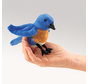 Folkmanis Bluebird Finger Puppet