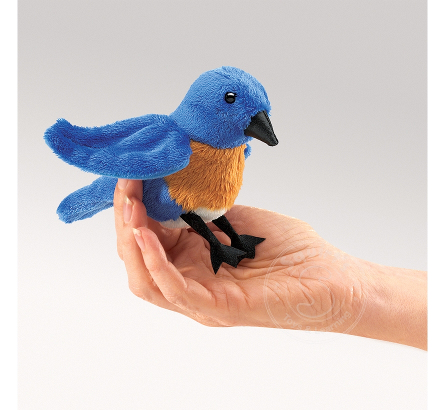 Folkmanis Bluebird Finger Puppet