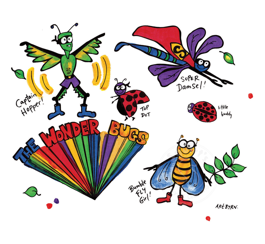 Pillow Case Painting Kit - Wonder Bugs