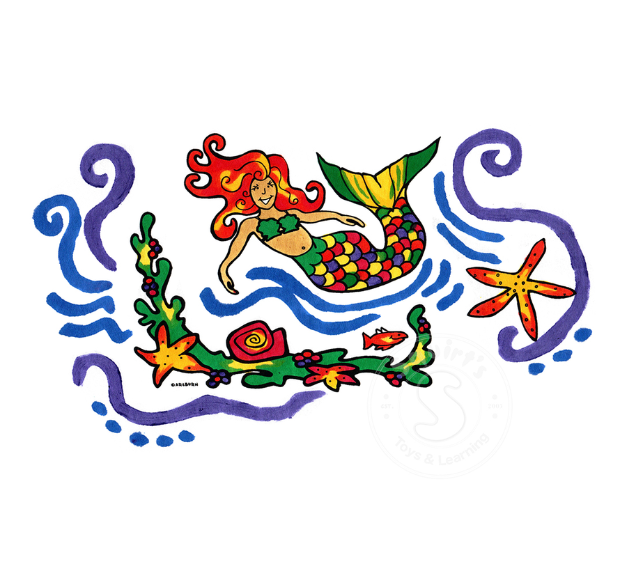 Pillow Case Painting Kit - Mermaid