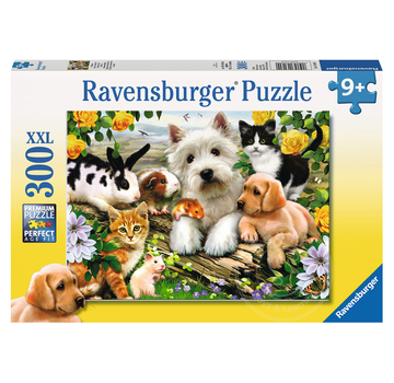 Ravensburger Ravensburger Happy Animal Buddies Puzzle 300pcs XXL