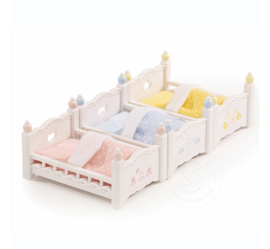 Calico Critters Triple Baby Bunk Beds