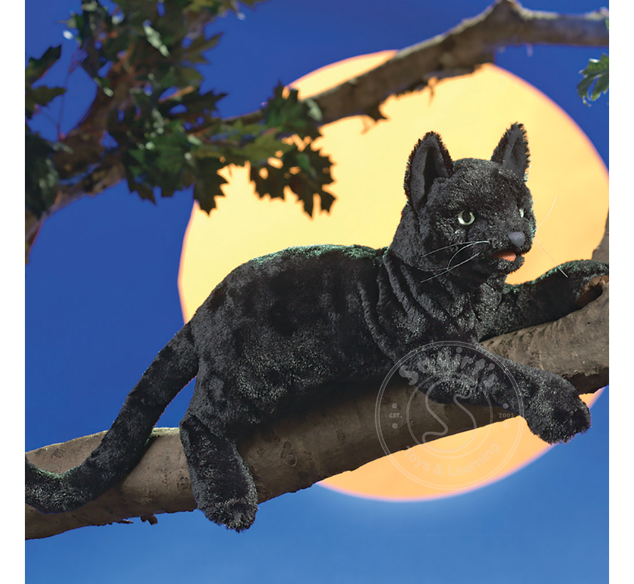 Folkmanis Black Cat Puppet