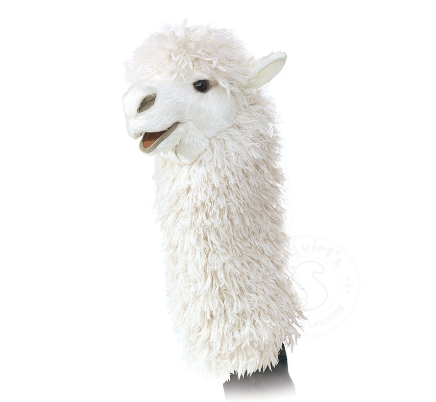 Folkmanis Alpaca Stage Puppet