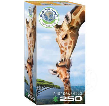 Eurographics Eurographics Save Our Planet Collection: Giraffes Puzzle 250pcs