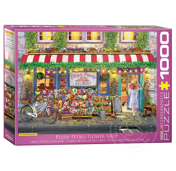 Eurographics FINAL SALE Eurographics Plush Petals Flower Shop Puzzle 1000pcs