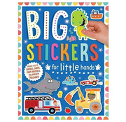 Make Believe Ideas Big Stickers for Little Hands Blue