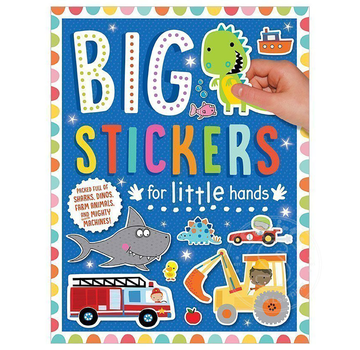 Make Believe Ideas Big Stickers for Little Hands Blue