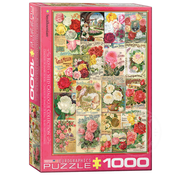 Eurographics Eurographics Roses Seed Catalogue Covers Puzzle 1000pcs