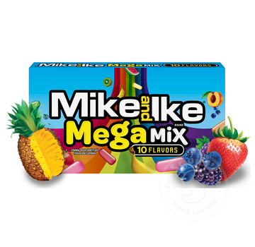Mike & Ike Mega Mix - 10 Flavors 5oz Theatre Box