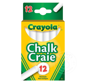 Crayola Crayola White Chalk, 12ct