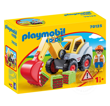 Playmobil Playmobil 123 Shovel Excavator