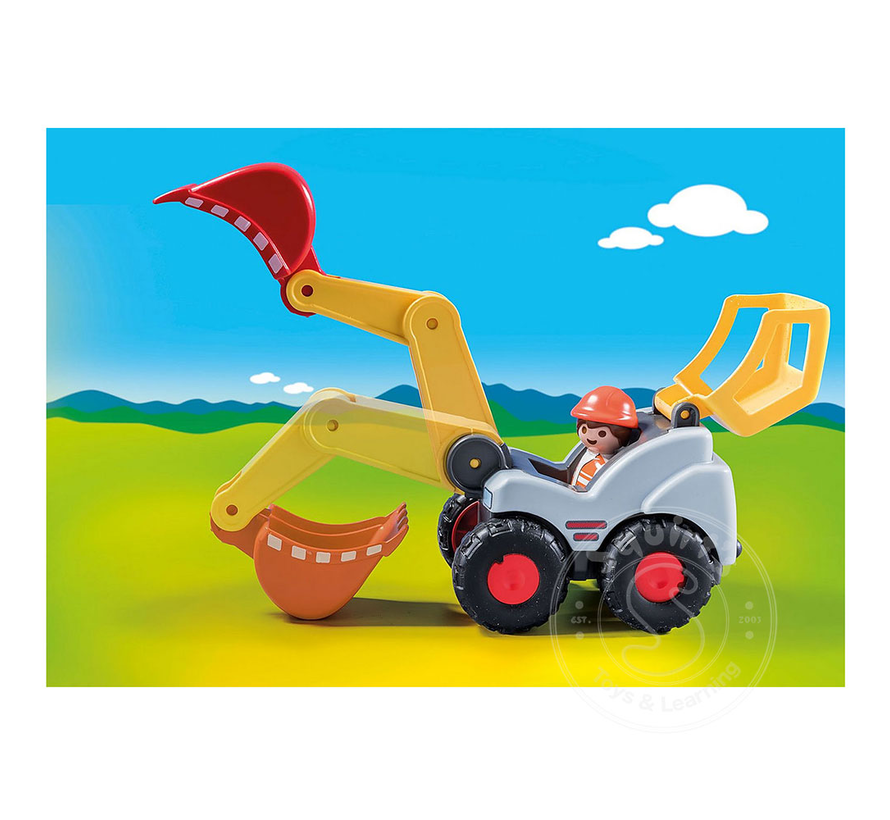 Playmobil 123 Shovel Excavator