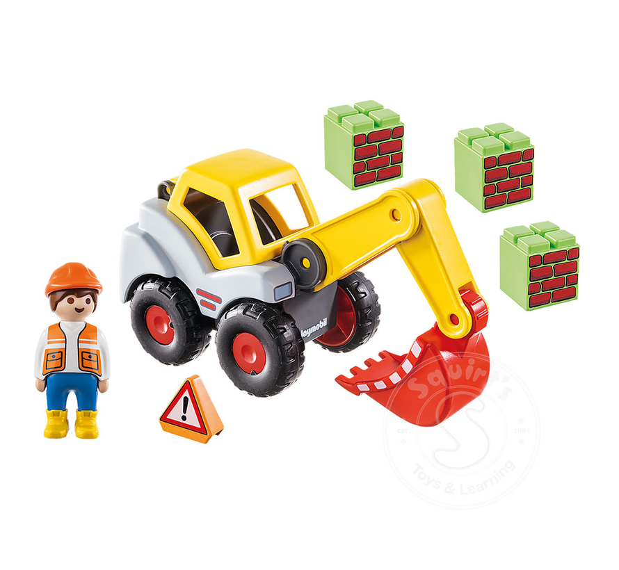 Playmobil 123 Shovel Excavator