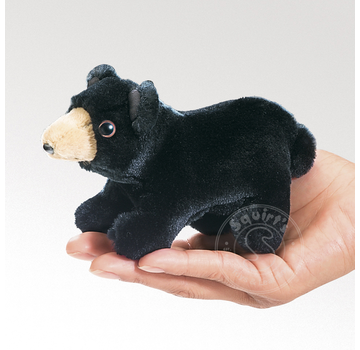 Folkmanis Folkmanis Black Bear Finger Puppet