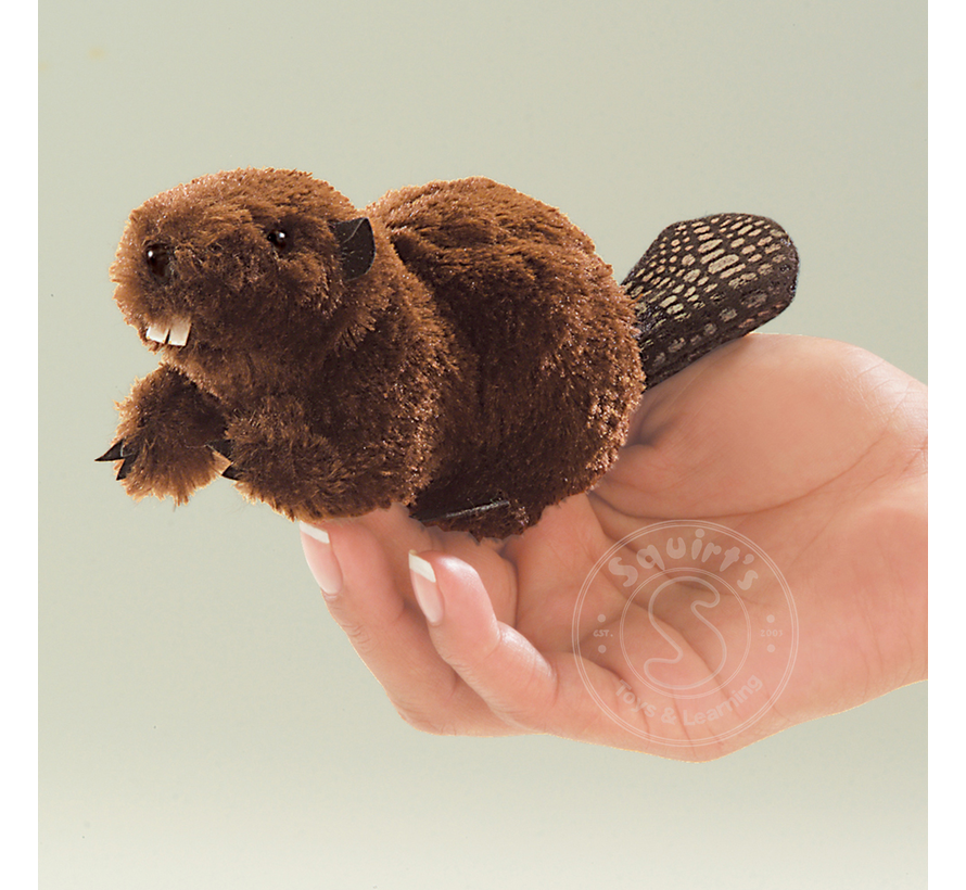 Folkmanis Beaver Finger Puppet