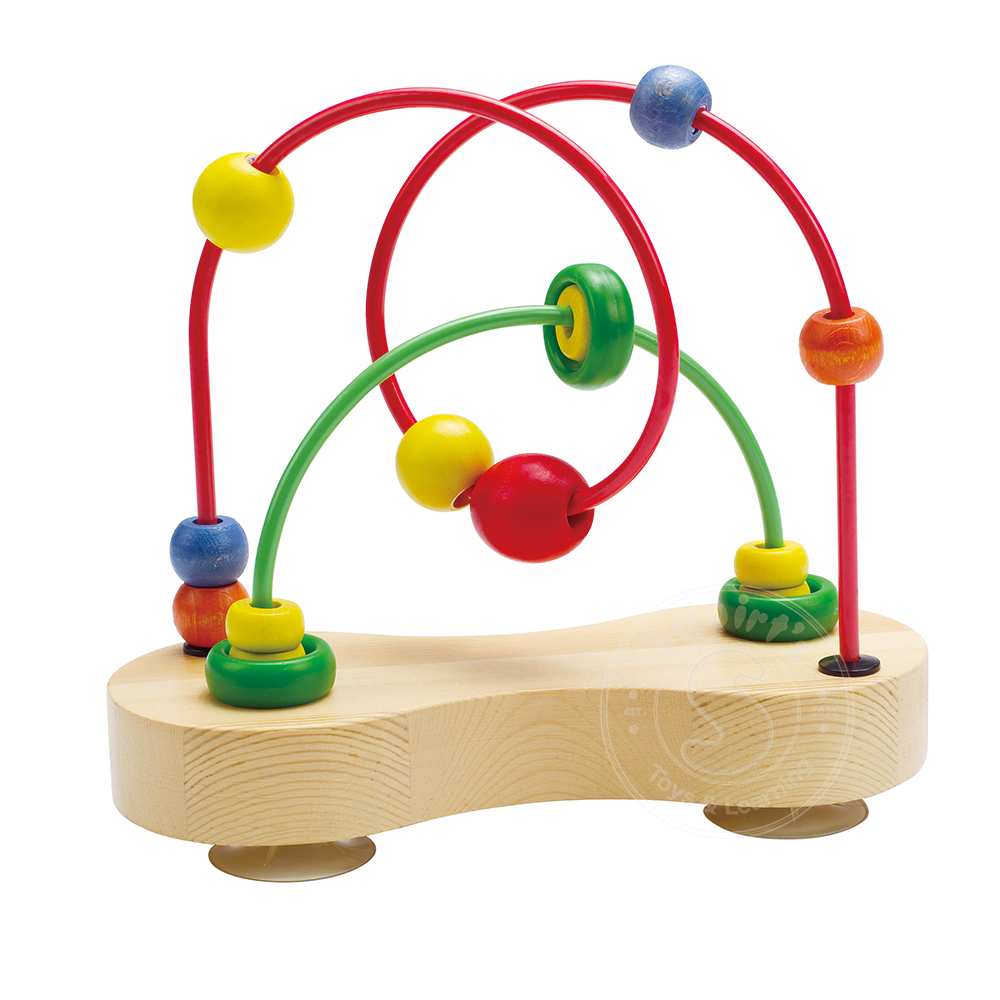 Hape Double Bubble Bead Maze Squirt's Toys & Learning Co