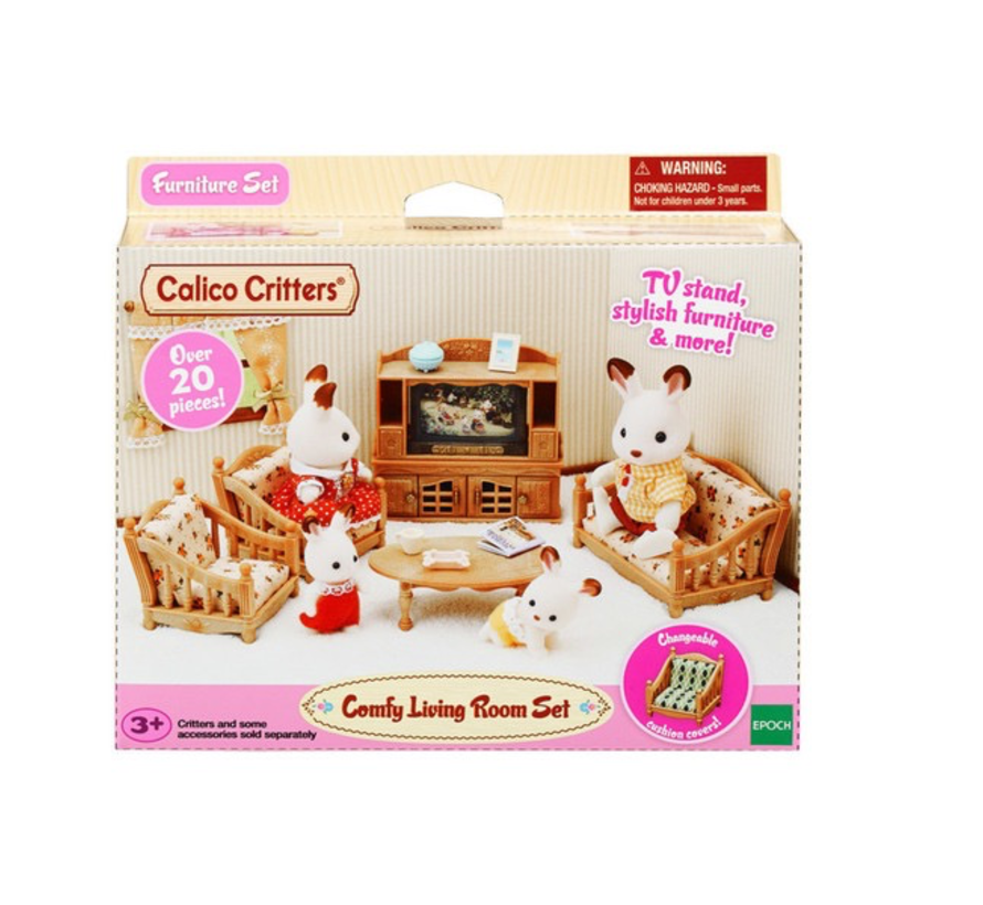 Calico Critters Comfy Living Room Set