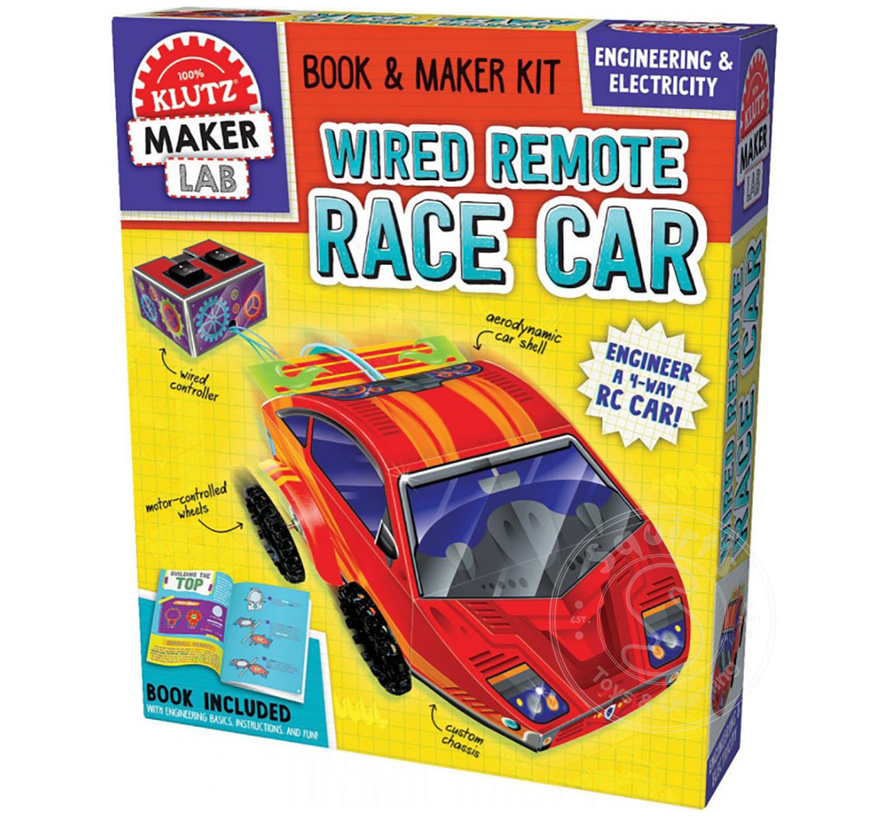 Klutz Maker Lab Wired Remote Race Car