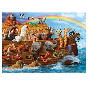 Cobble Hill Puzzles Cobble Hill Voyage of the Ark Family Puzzle 350pcs