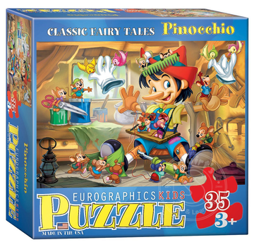 Eurographics Eurographics Pinocchio Puzzle 35pcs