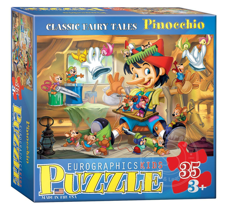 Eurographics Pinocchio Puzzle 35pcs