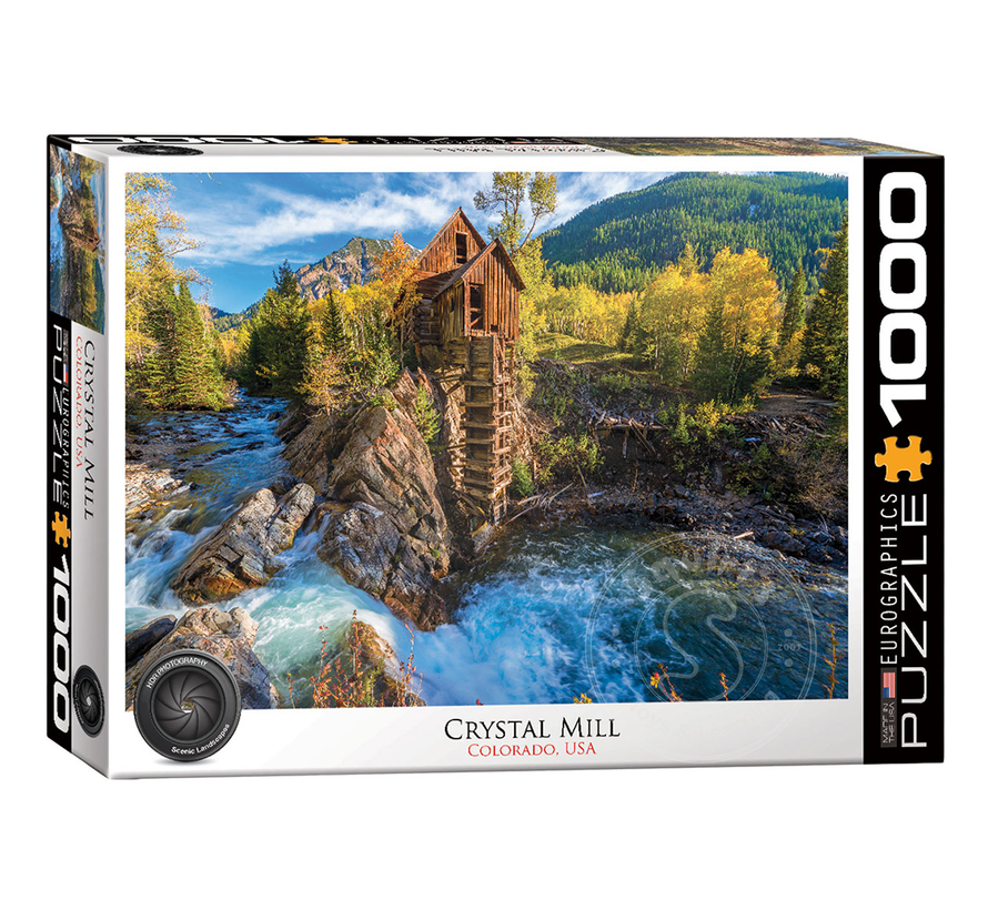 FINAL SALE Eurographics Crystal Mill Puzzle 1000pcs