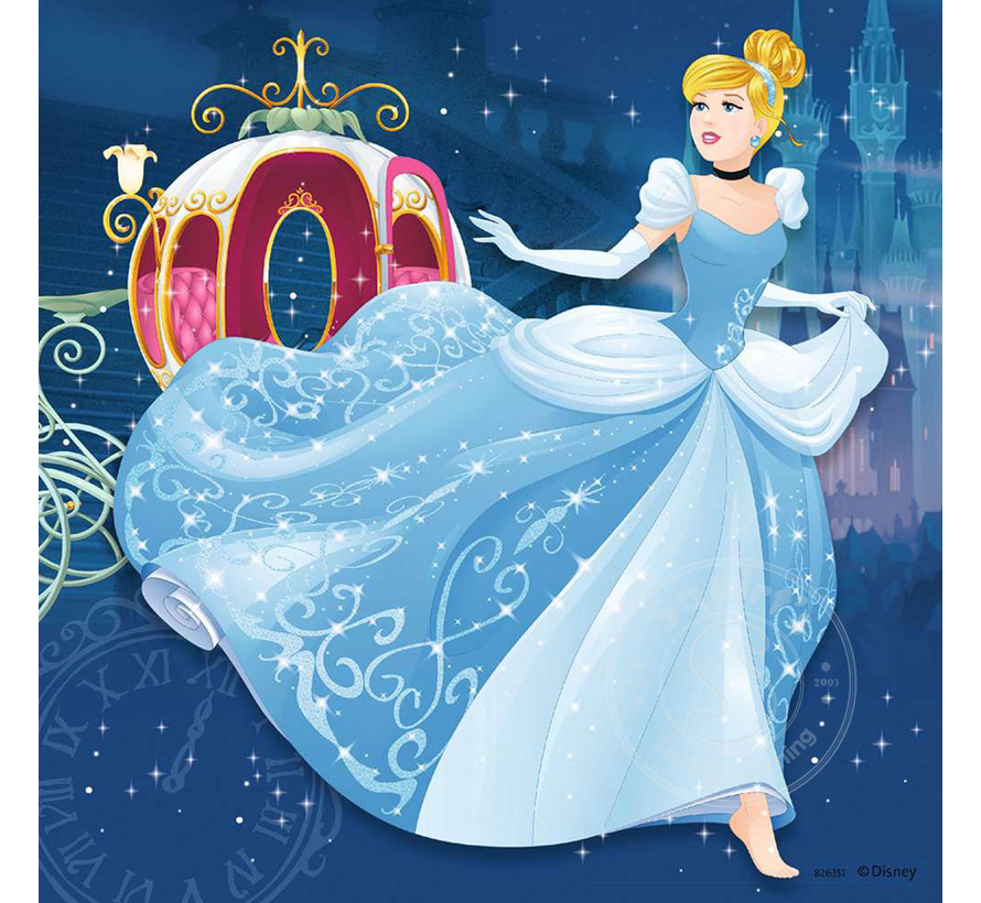 Ravensburger Disney Princess: Pincesses Adventure Puzzle 3 x 49pcs
