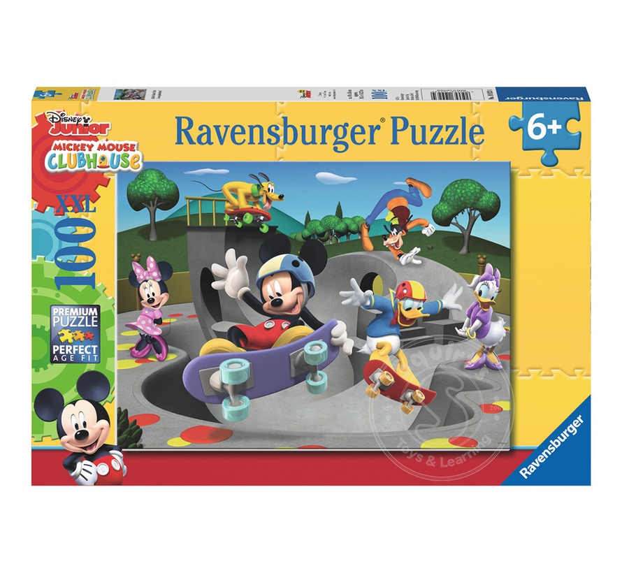 Ravensburger Disney Junior: At the Skate Park Puzzle 100pcs XXL