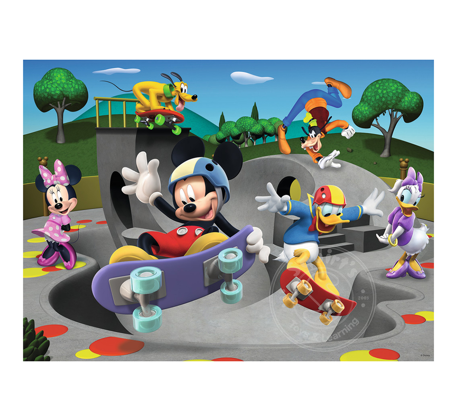 Ravensburger Disney Junior: At the Skate Park Puzzle 100pcs XXL