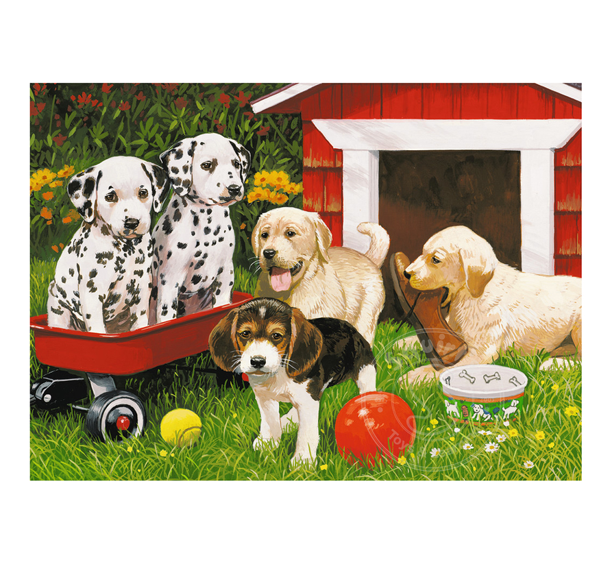 Ravensburger Puppy Party Puzzle 60pcs