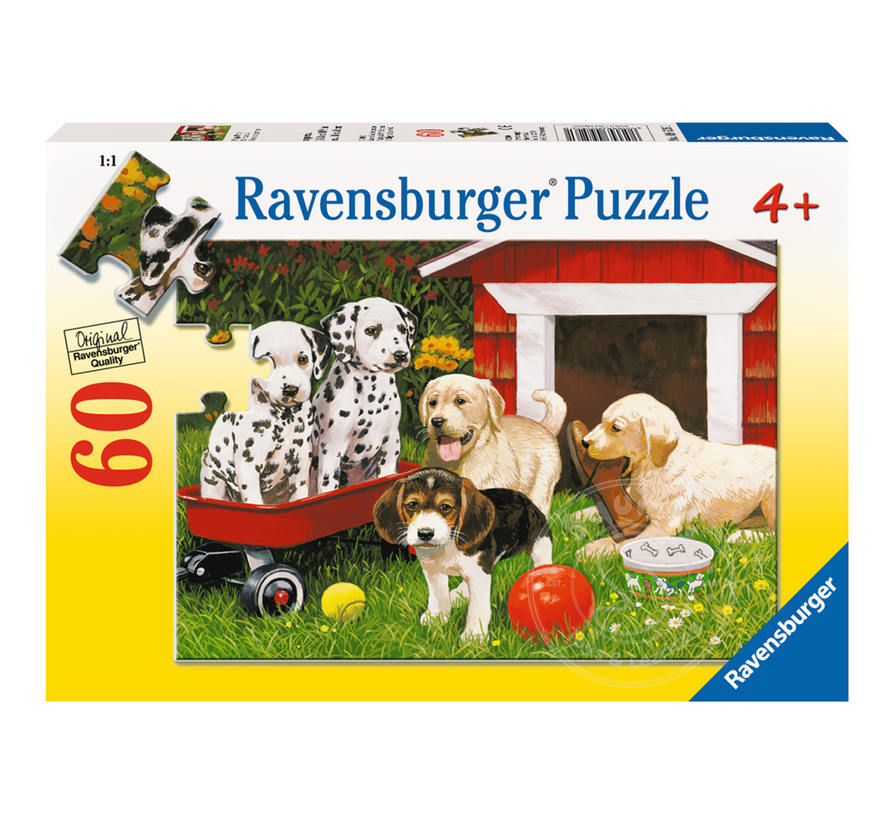 Ravensburger Puppy Party Puzzle 60pcs
