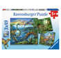 Ravensburger Dinosaur Fascination Puzzle 3 x 49pcs