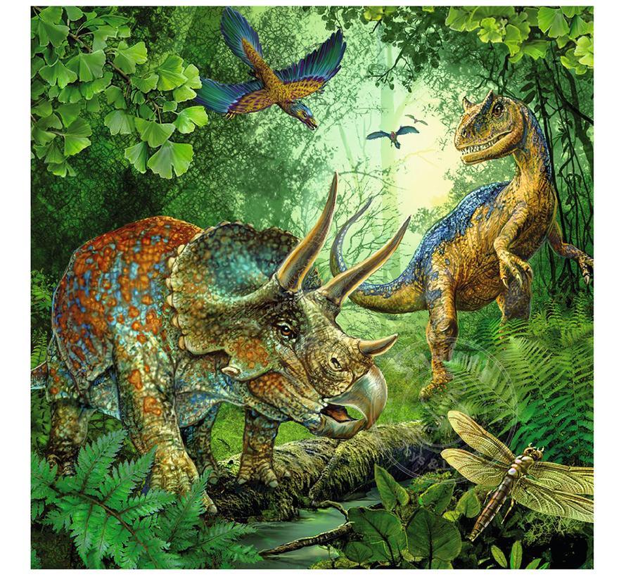 Ravensburger Dinosaur Fascination Puzzle 3 x 49pcs