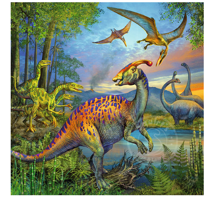 Ravensburger Dinosaur Fascination Puzzle 3 x 49pcs