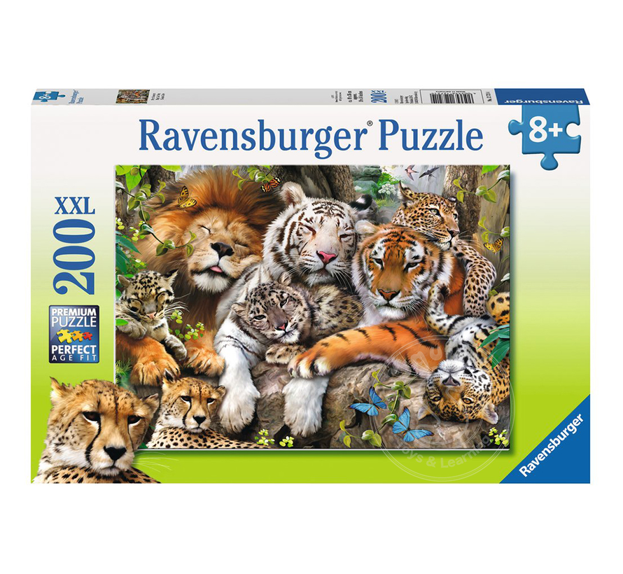 Ravensburger Big Cat Nap Puzzle 200pcs XXL