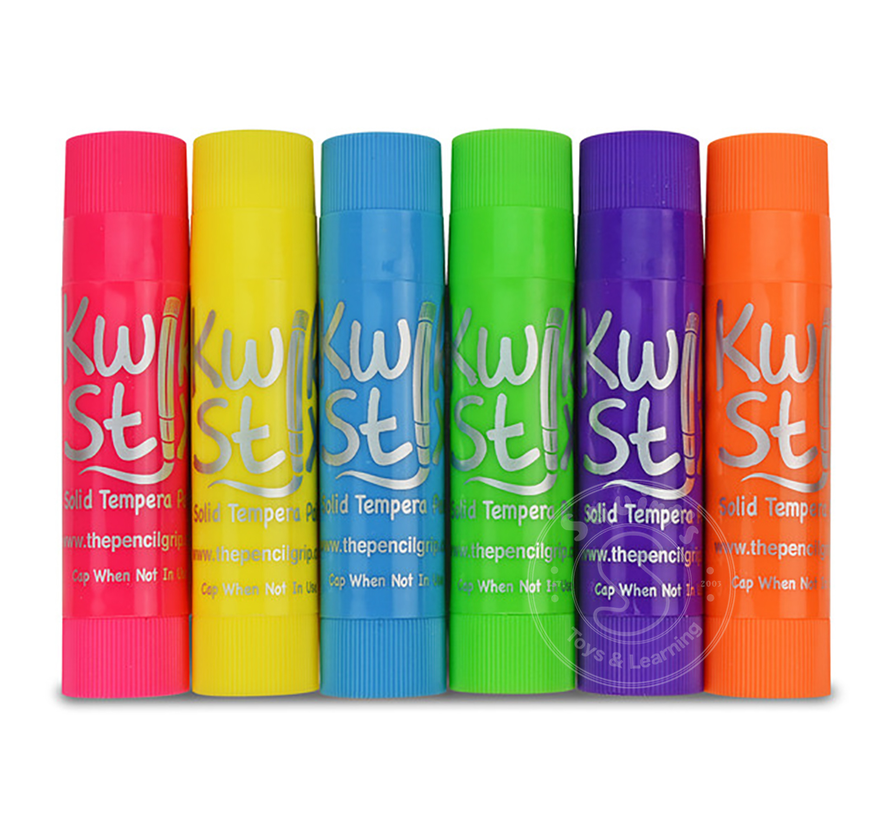 Kwik Stix Tempra Paint 6 Pack Neon