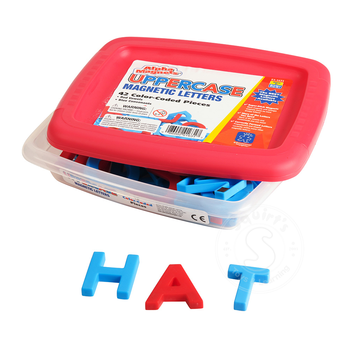 Educational Insights AlphaMagnets® Uppercase Magnetic Letters