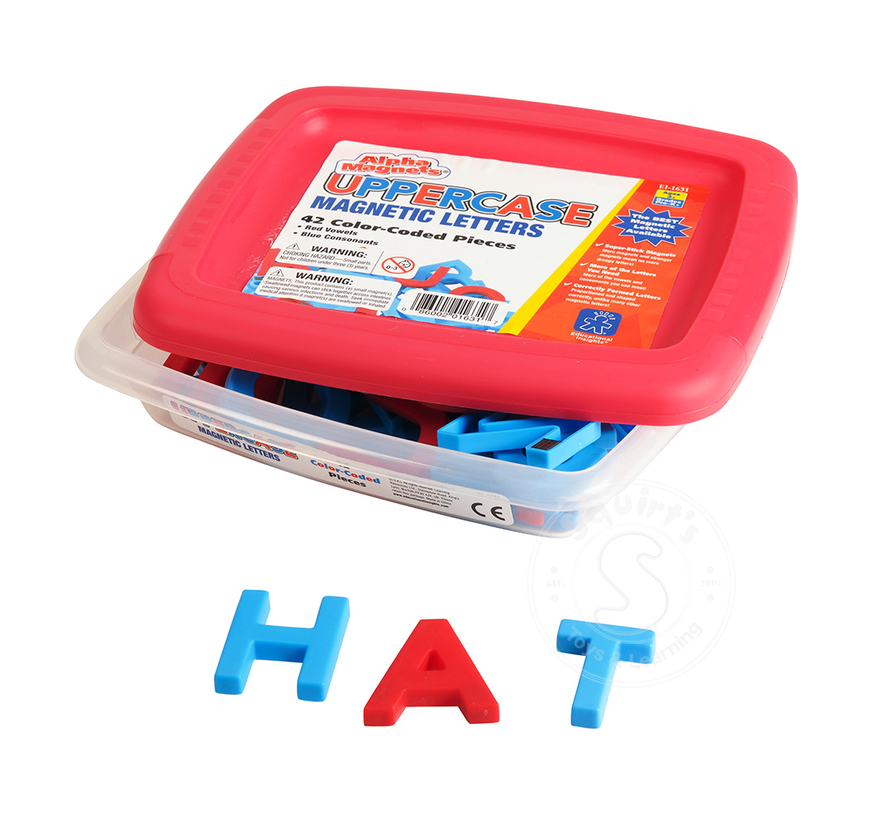 AlphaMagnets® Uppercase Magnetic Letters