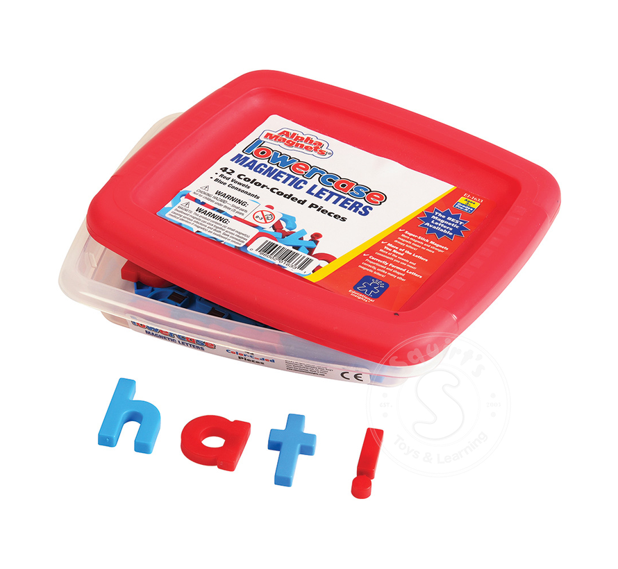 AlphaMagnets® Lowercase Magnetic Letters