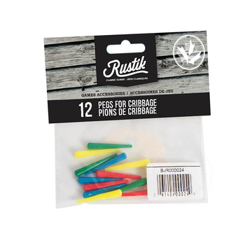 Family Games Rustik 12 Pegs for Cribbage