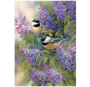 Cobble Hill Puzzles Cobble Hill Chickadee Duo Tray Puzzle 35pcs