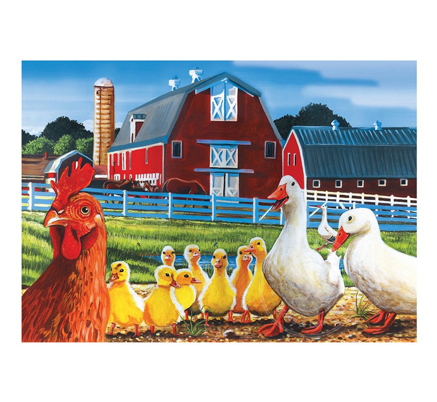 Cobble Hill Dwight’s Ducks Tray Puzzle 35pcs