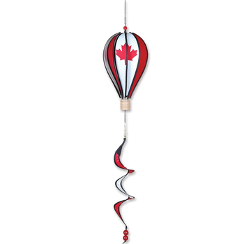Hot Air Balloon Canada Hanging Spinner 12”
