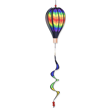 Double Cheveron Hot Air Balloon Hanging Spinner 12”